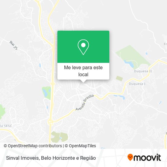 Sinval Imoveis mapa