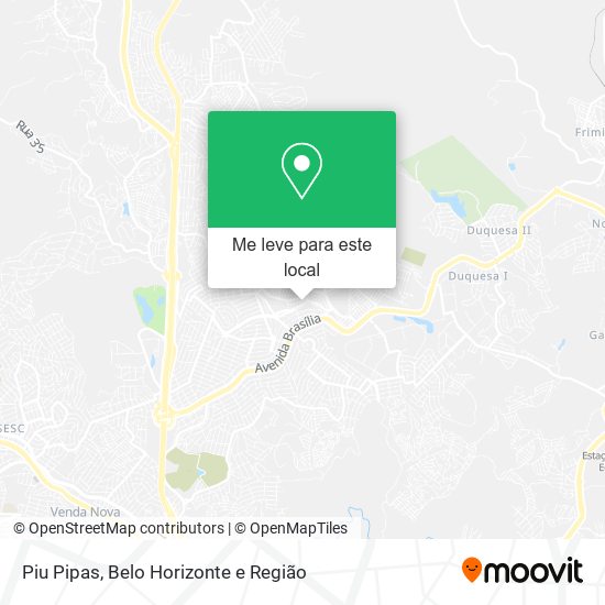 Piu Pipas mapa