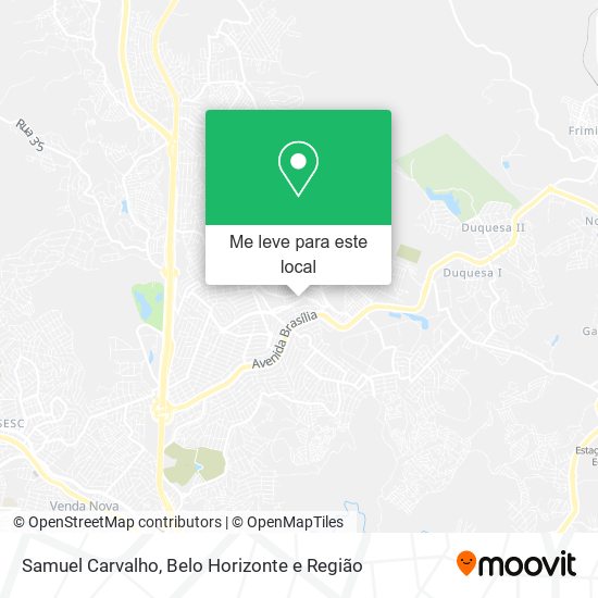 Samuel Carvalho mapa