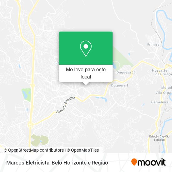 Marcos Eletricista mapa