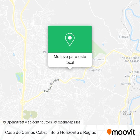 Casa de Carnes Cabral mapa