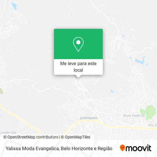 Yalissa Moda Evangelica mapa