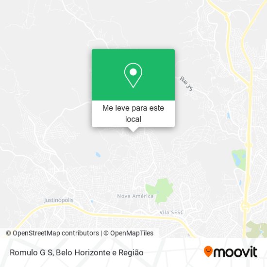 Romulo G S mapa