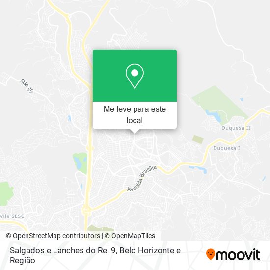 Salgados e Lanches do Rei 9 mapa