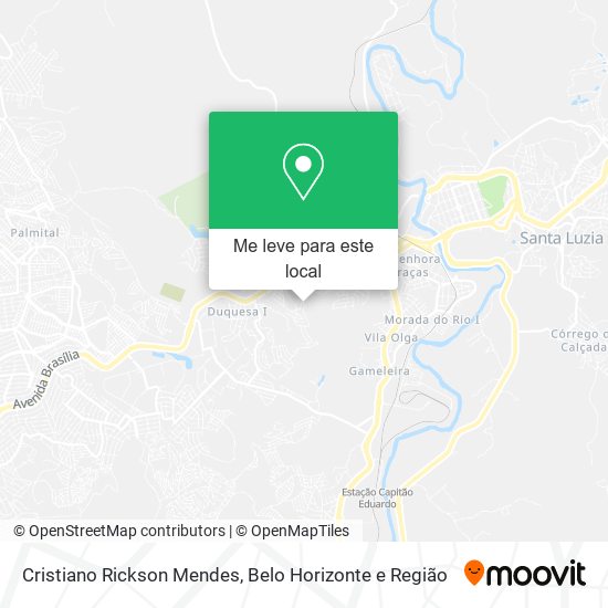 Cristiano Rickson Mendes mapa