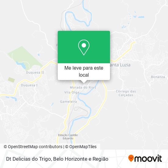 Dt Delicias do Trigo mapa