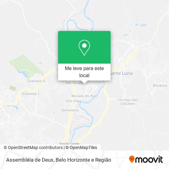 Assembléia de Deus mapa