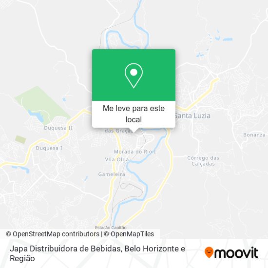 Japa Distribuidora de Bebidas mapa