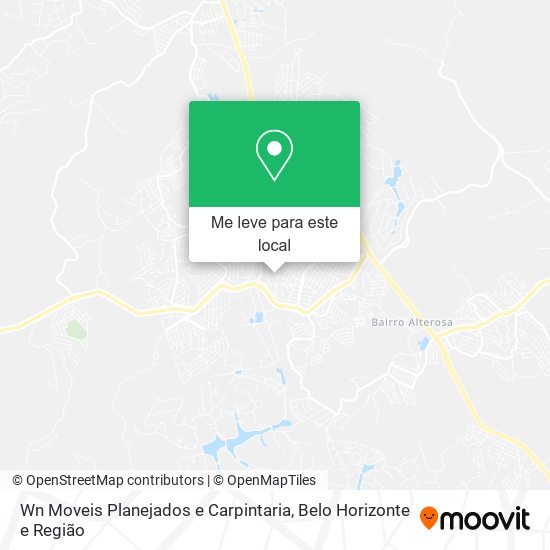 Wn Moveis Planejados e Carpintaria mapa