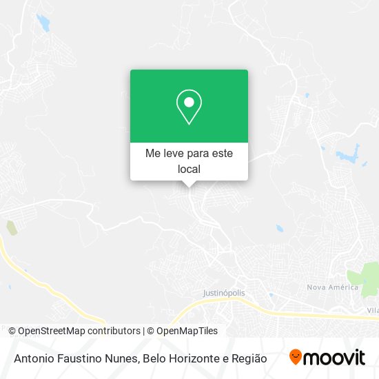 Antonio Faustino Nunes mapa