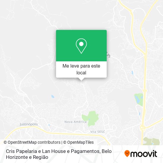 Cris Papelaria e Lan House e Pagamentos mapa