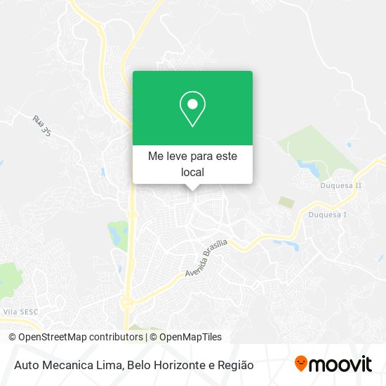 Auto Mecanica Lima mapa