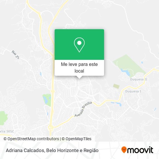 Adriana Calcados mapa