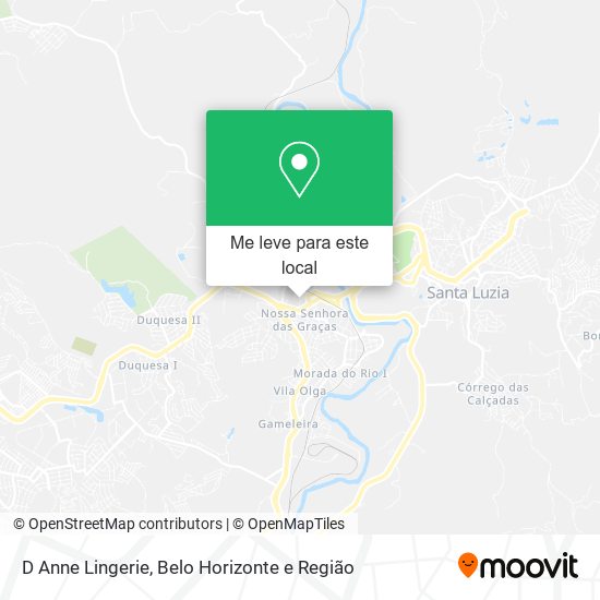 D Anne Lingerie mapa
