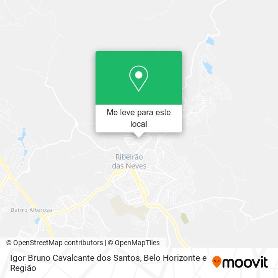 Igor Bruno Cavalcante dos Santos mapa