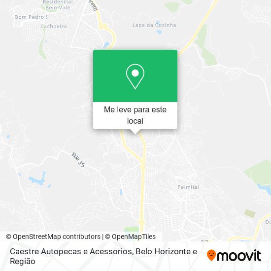 Caestre Autopecas e Acessorios mapa