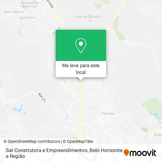 Sat Construtora e Empreendimentos mapa