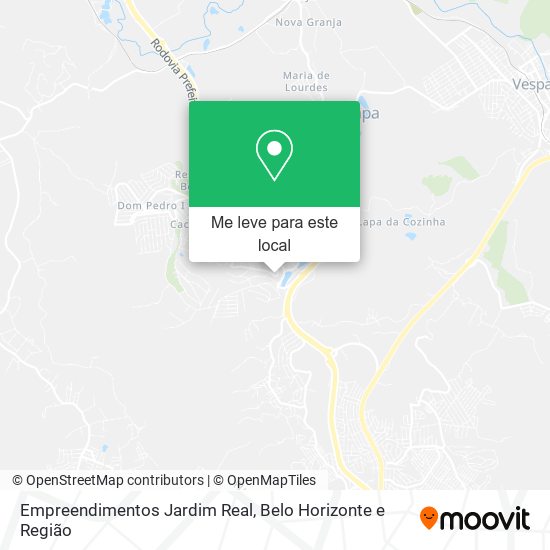Empreendimentos Jardim Real mapa