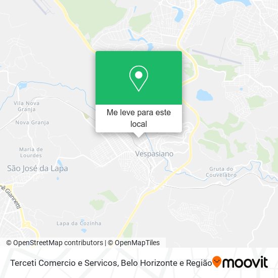 Terceti Comercio e Servicos mapa