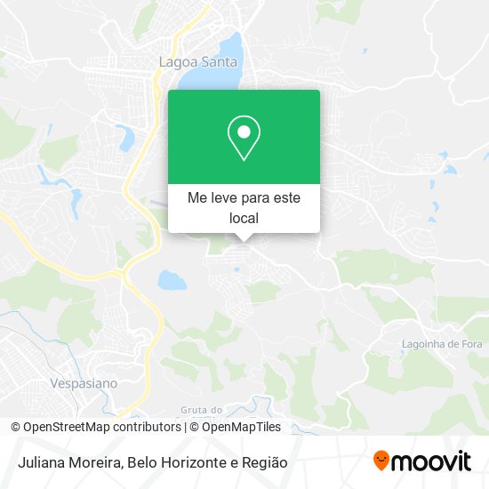 Juliana Moreira mapa