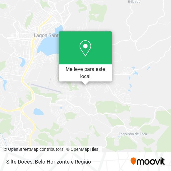 Silte Doces mapa