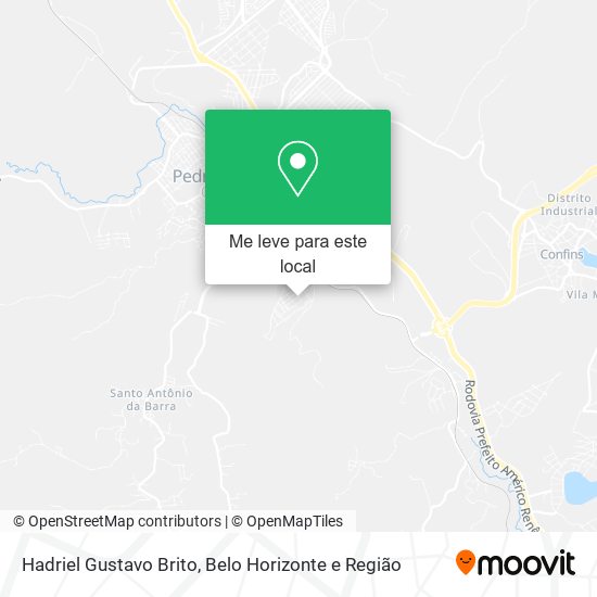 Hadriel Gustavo Brito mapa