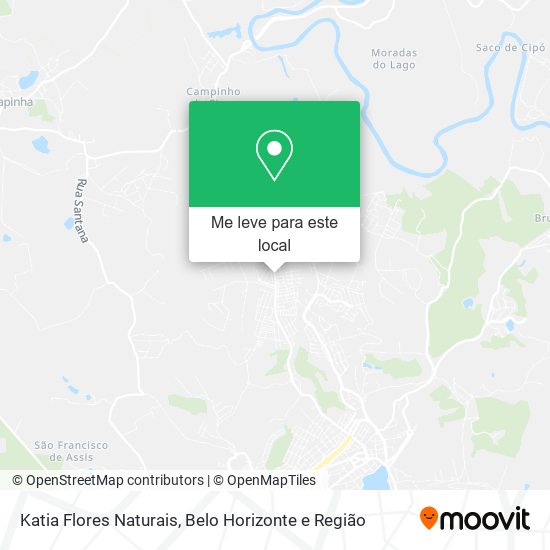 Katia Flores Naturais mapa