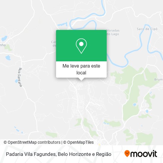 Padaria Vila Fagundes mapa
