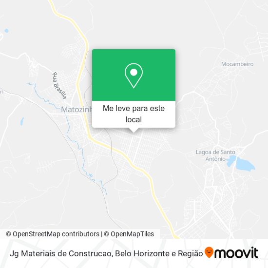 Jg Materiais de Construcao mapa