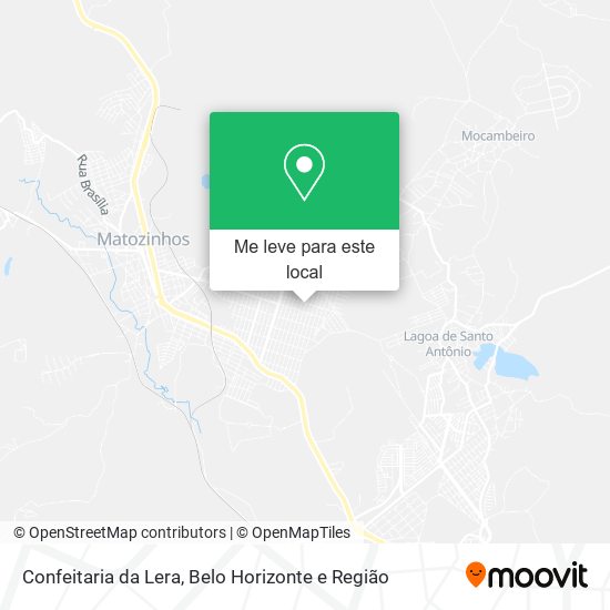 Confeitaria da Lera mapa