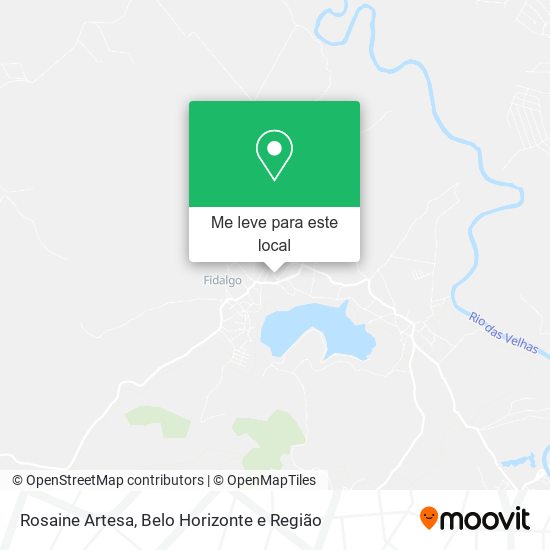 Rosaine Artesa mapa