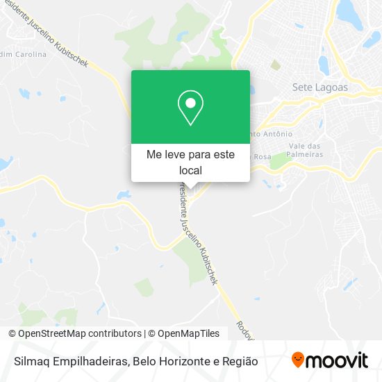 Silmaq Empilhadeiras mapa