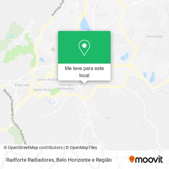 Radforte Radiadores mapa