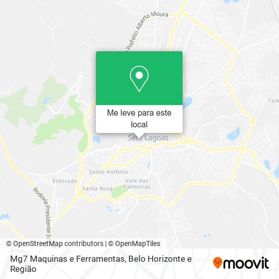 Mg7 Maquinas e Ferramentas mapa