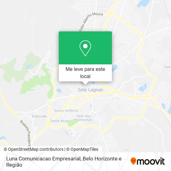 Luna Comunicacao Empresarial mapa