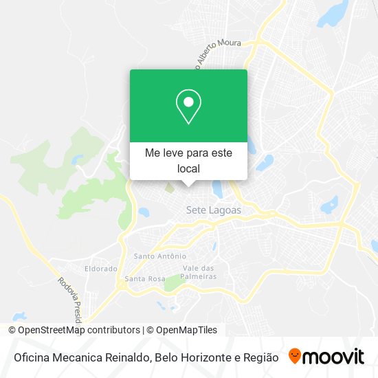 Oficina Mecanica Reinaldo mapa