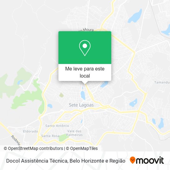 Docol Assistência Técnica mapa