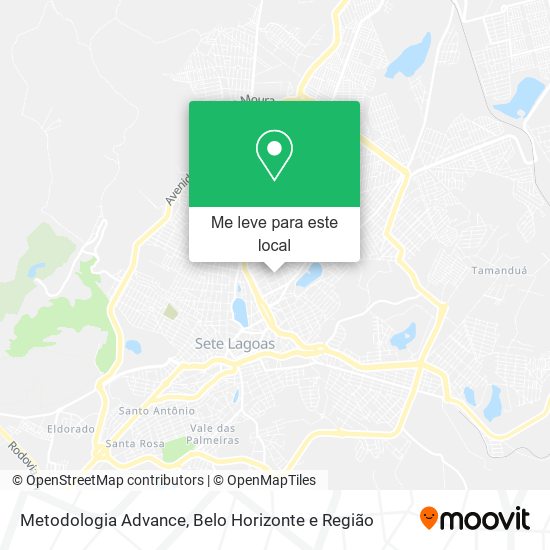 Metodologia Advance mapa