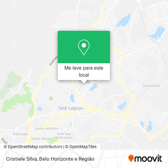 Cristiele Silva mapa