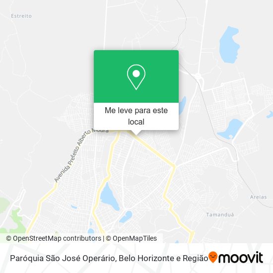 Paróquia São José Operário mapa