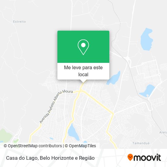Casa do Lago mapa