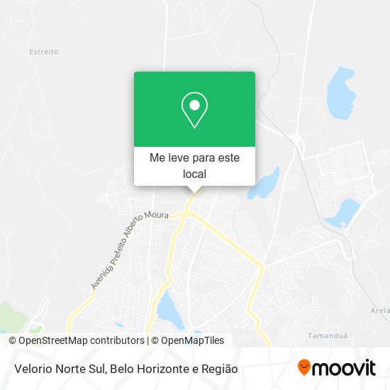 Velorio Norte Sul mapa