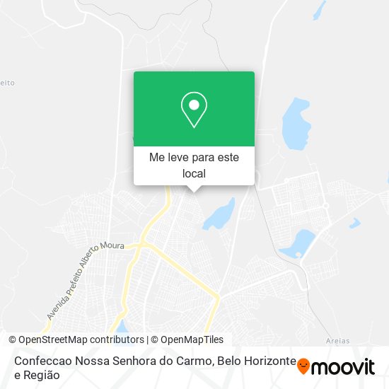 Confeccao Nossa Senhora do Carmo mapa
