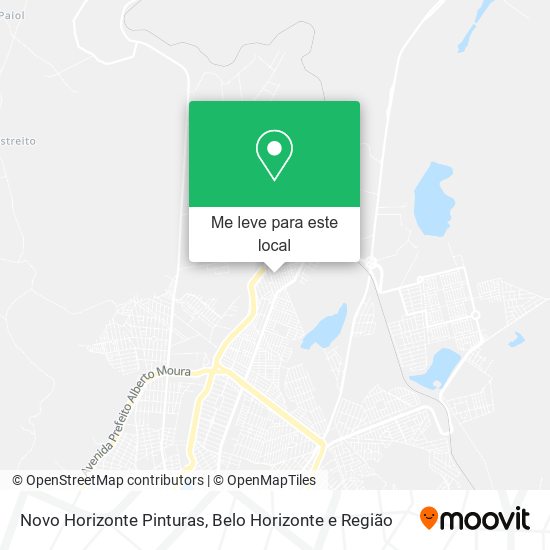 Novo Horizonte Pinturas mapa