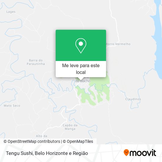 Tengu Sushi mapa