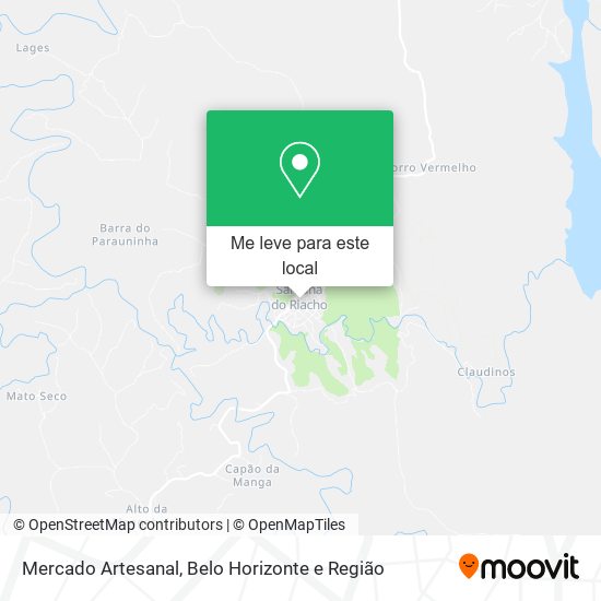 Mercado Artesanal mapa