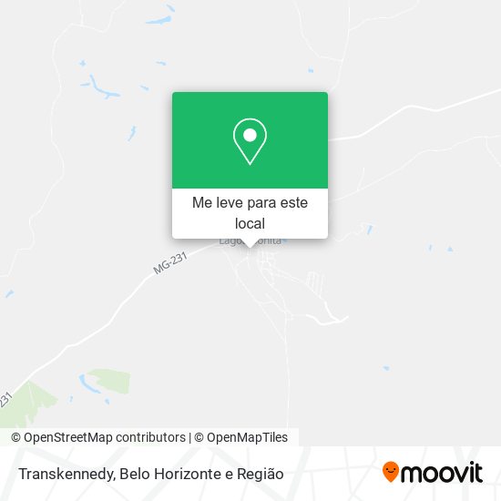Transkennedy mapa