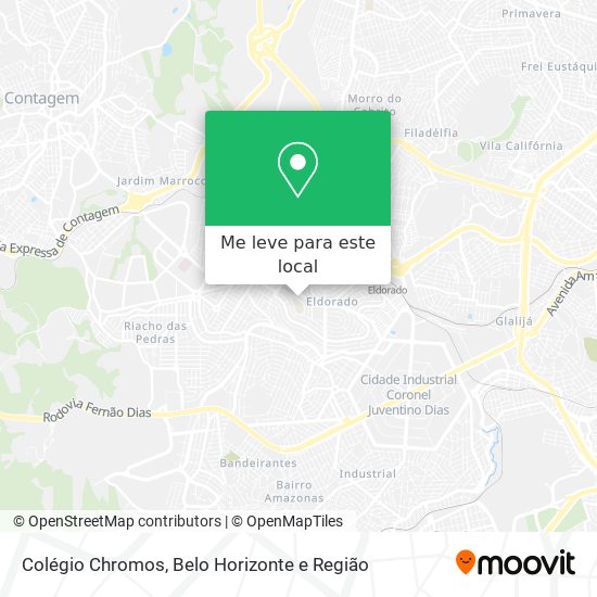 Colégio Chromos mapa