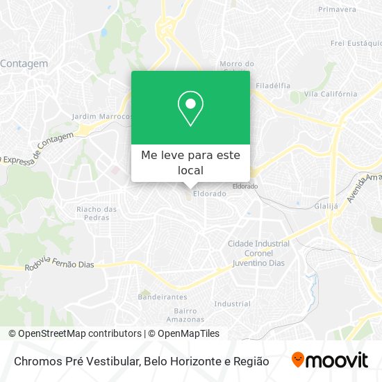 Chromos Pré Vestibular mapa
