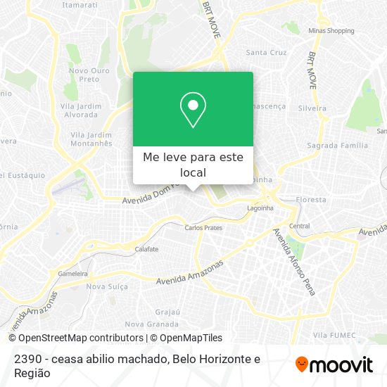2390 - ceasa abilio machado mapa